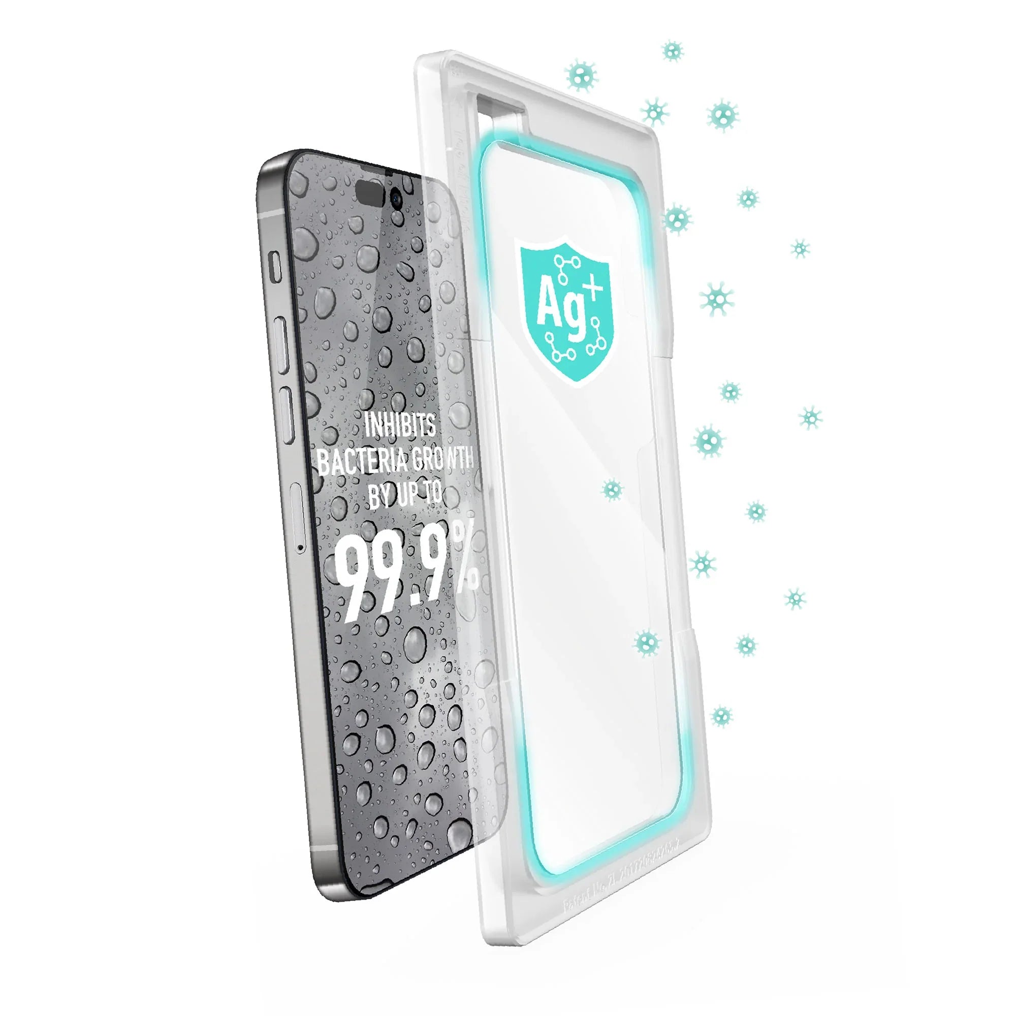 Torrii Bodyglass Screen Protector Anti-Bacterial Coating For iPhone 14 Pro – Clear - Tashqila Torrii Bodyglass Screen Protector Anti-Bacterial Coating For iPhone 14 Pro – Clear - Tashqila